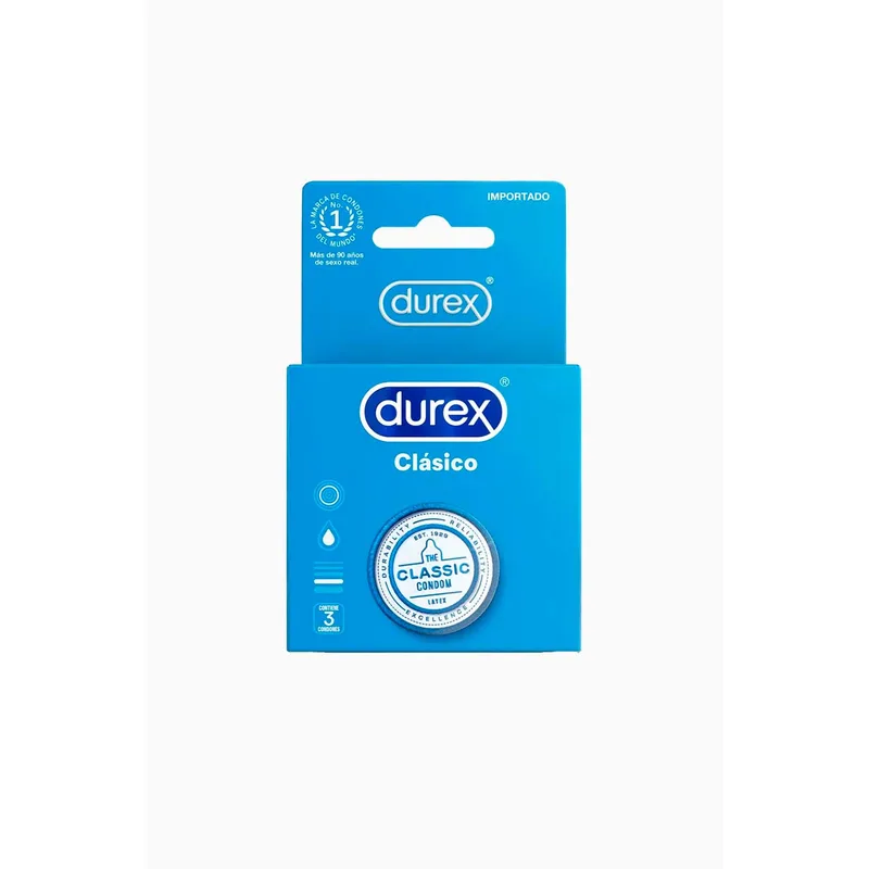 Durex Clásico x3