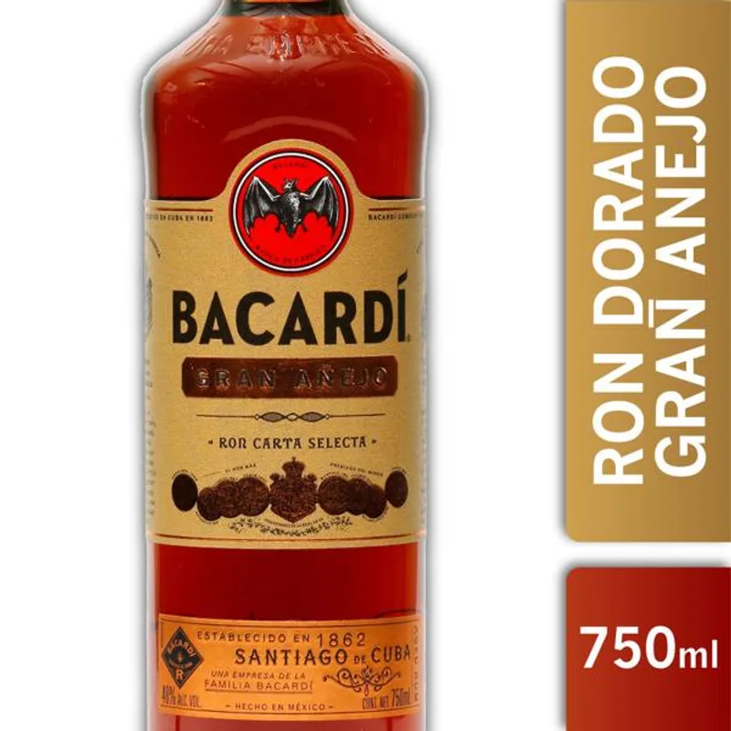 Ron Bacardi Gran Añejo 750cc