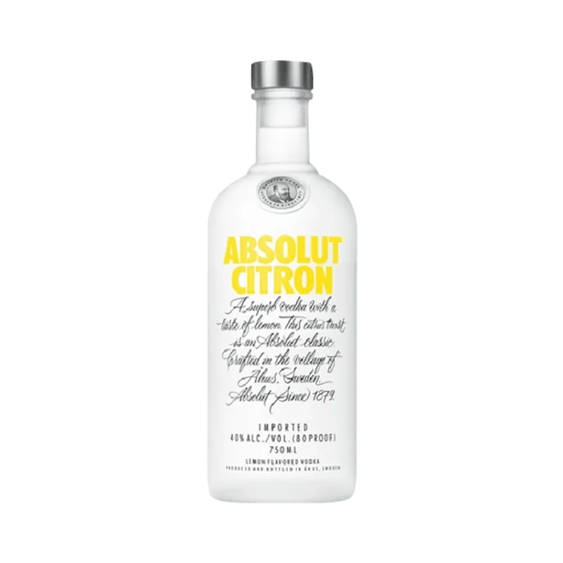 Vodka Absolut Citron 750cc