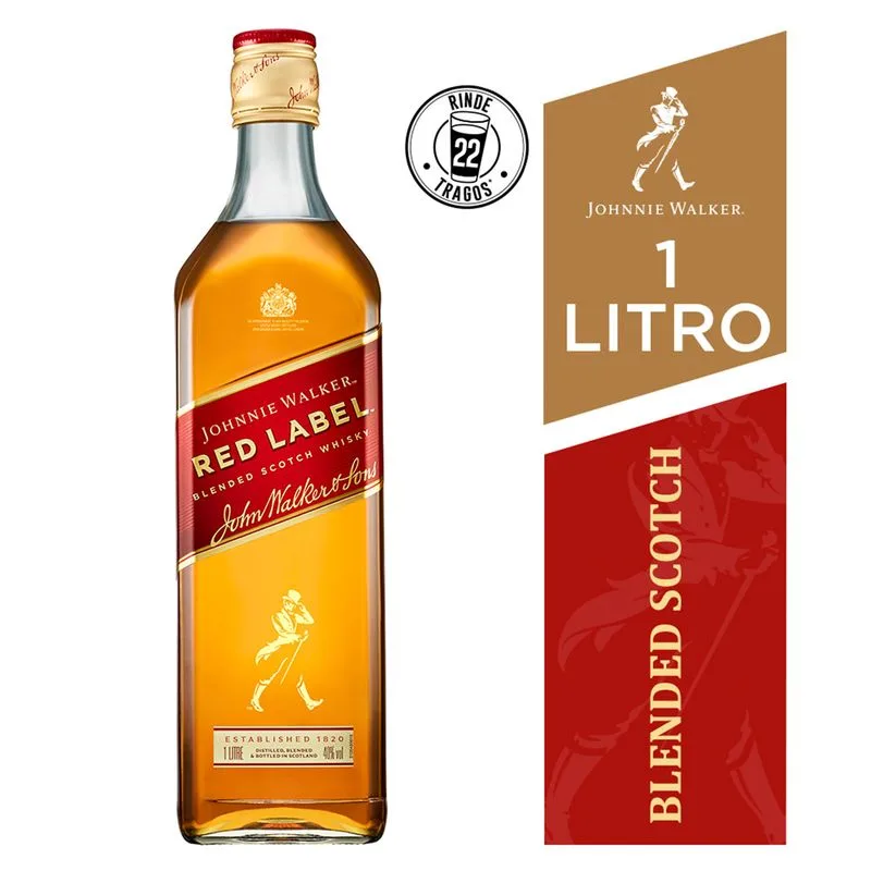 Johnnie Walker Red Label 1L